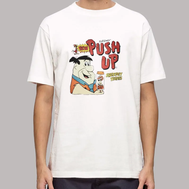 Flintstones Push Pops Cartoon Shirt