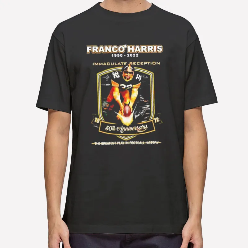 Franco Harris Immaculate Reception T Shirt