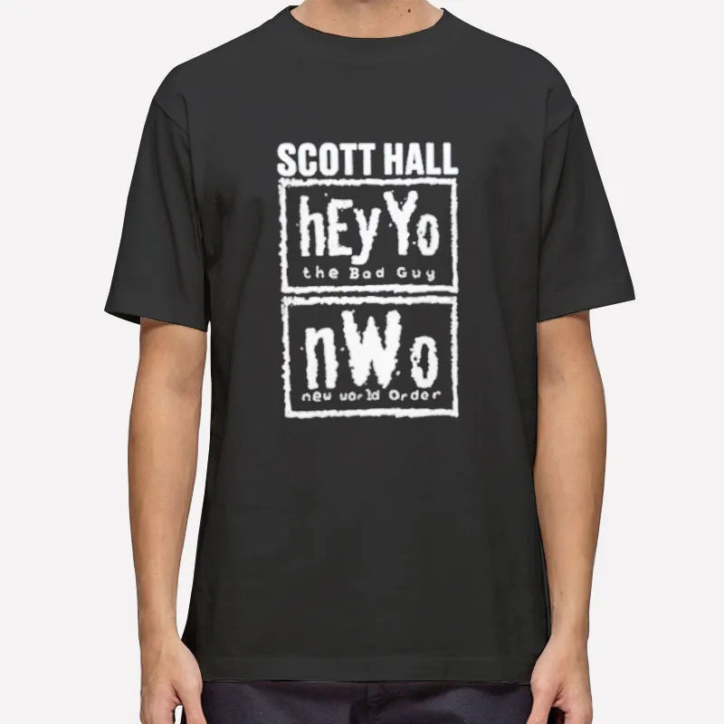 Hey Yo Scott Hall Professional Wrestler Shirt