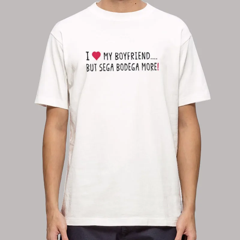 I Love My Boyfriend But Sega Merch Shirt