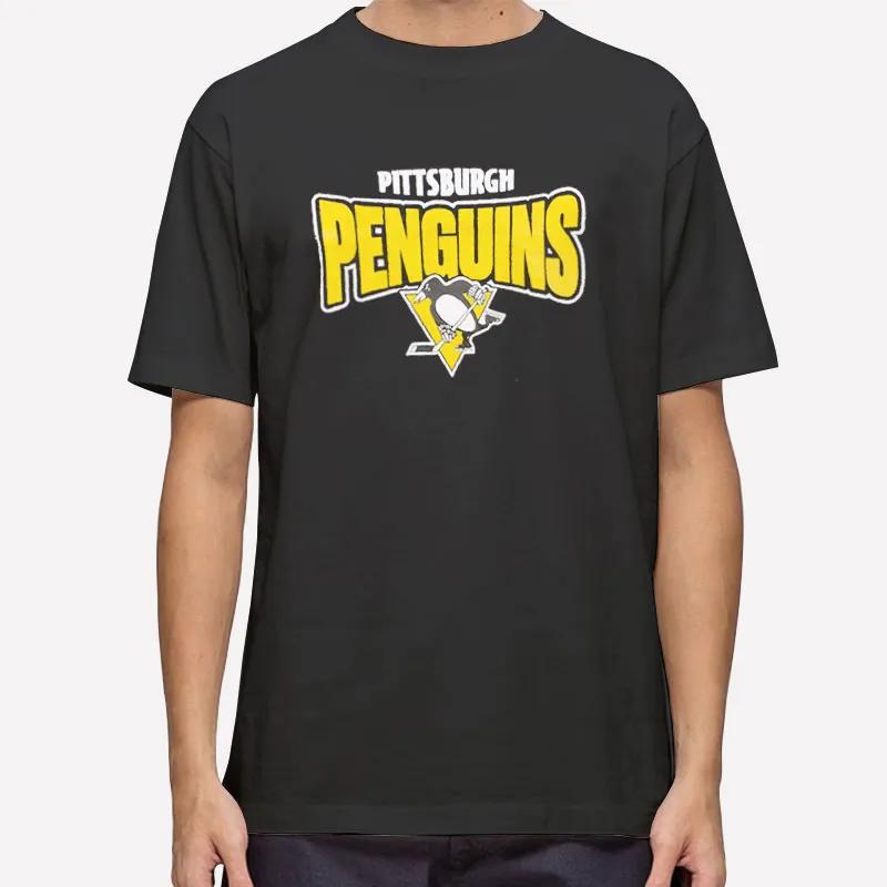 Mens T Shirt Black Nhl Youth Pittsburgh Penguins Sweatshirt