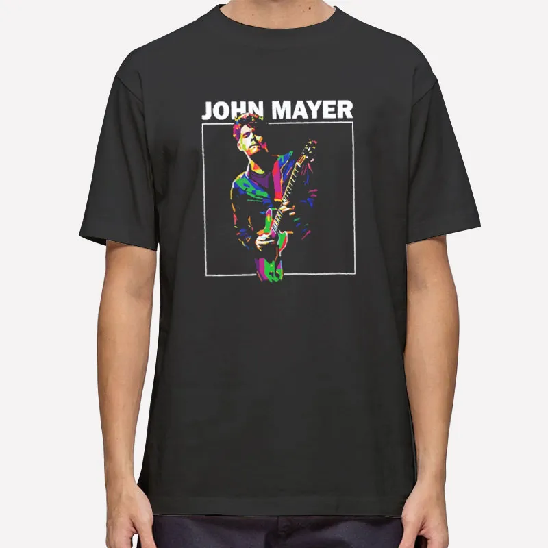 Mens T Shirt Black The Music Of Gravity John Mayer Sweatshirt
