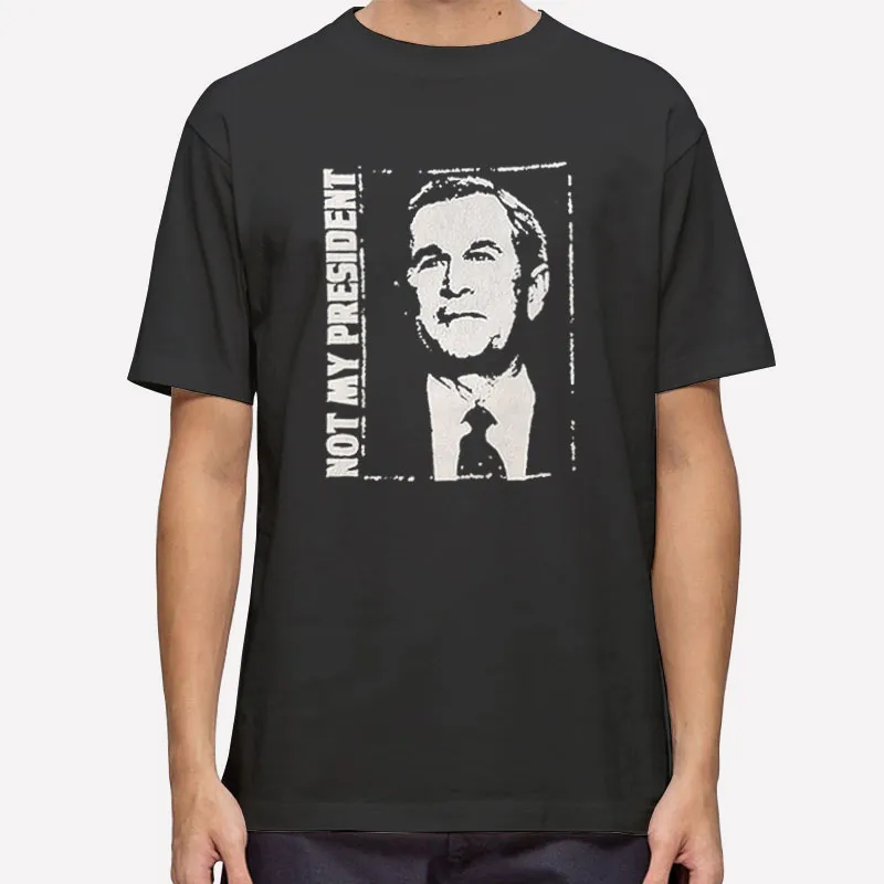 Mens T Shirt Black Vintage Nofx Bush Not My President Sweatshirt