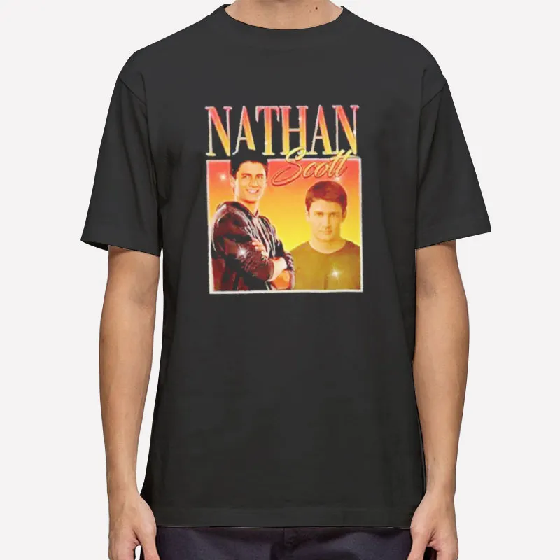 Nathan Scott One Tree Hill James Lafferty 90s Vintage Shirt