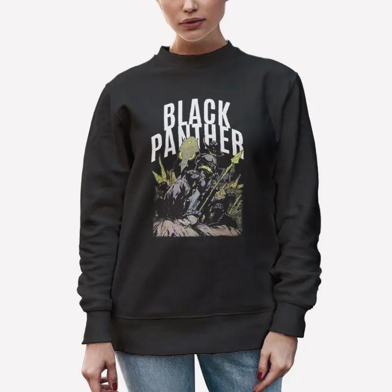 Retro Wakanda Forever Black Panther Sweatshirt
