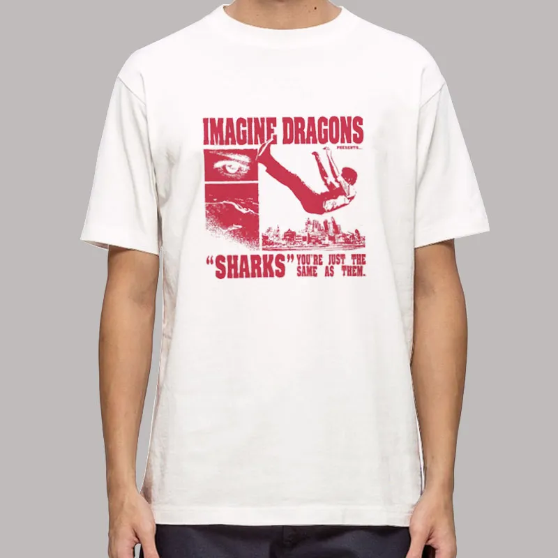 Sharks Imagine Dragons Tshirt