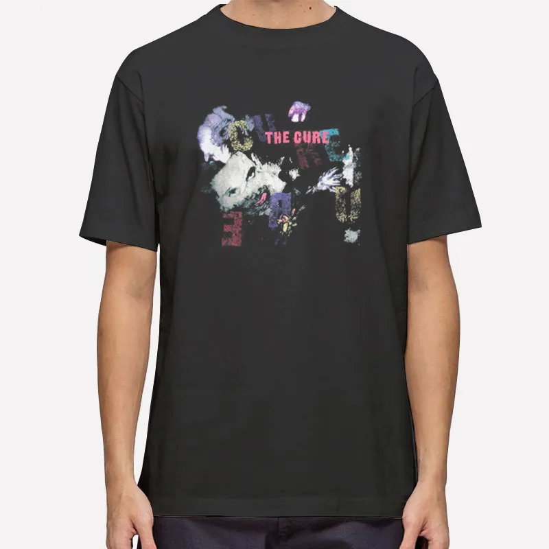 The Cure The Prayer Tour 1989 T Shirt Back Print