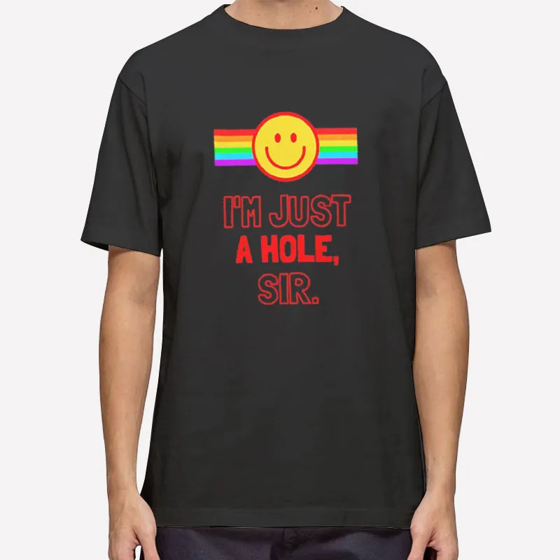 The Rainbow I M Just A Hole Sir Shirt