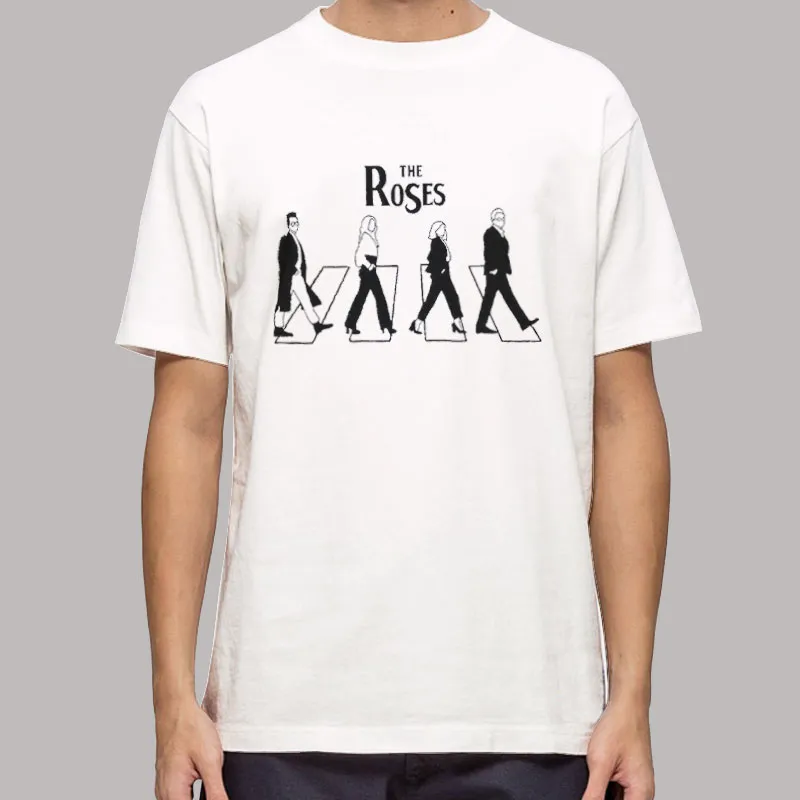 The Rose Family Abbey Road Schitt’s Creek Shirt