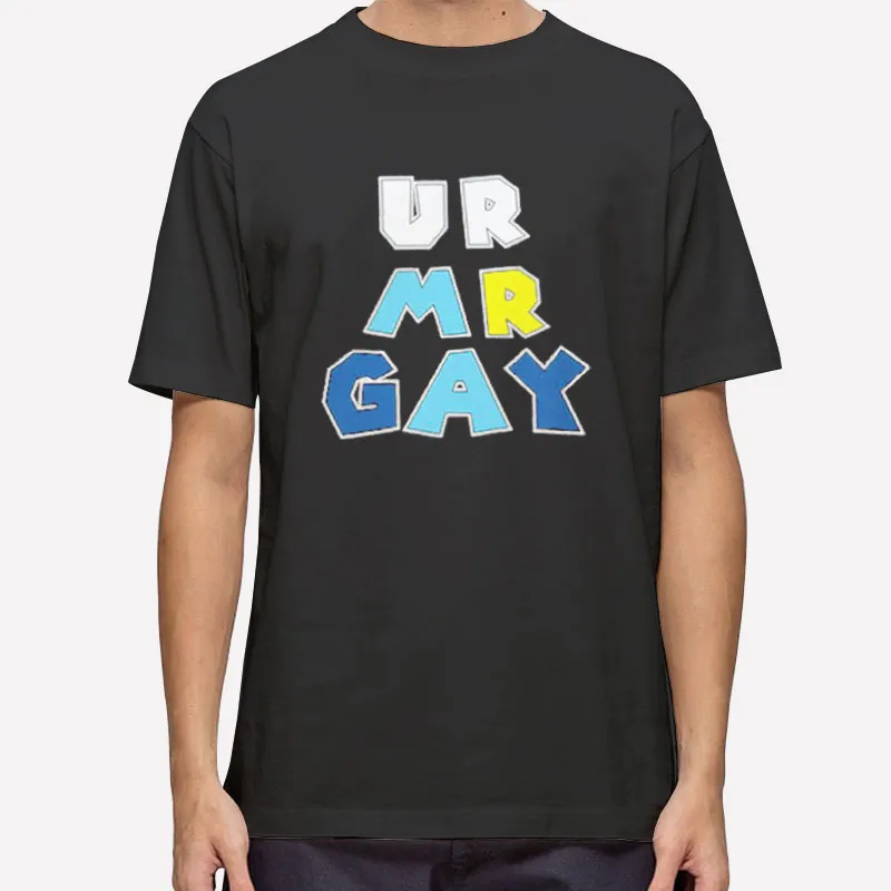 U R Mr Gay Super Mario Galaxy Shirt