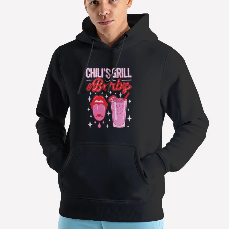 Unisex Hoodie Black Grill And Barbz Day Chilis Shirt