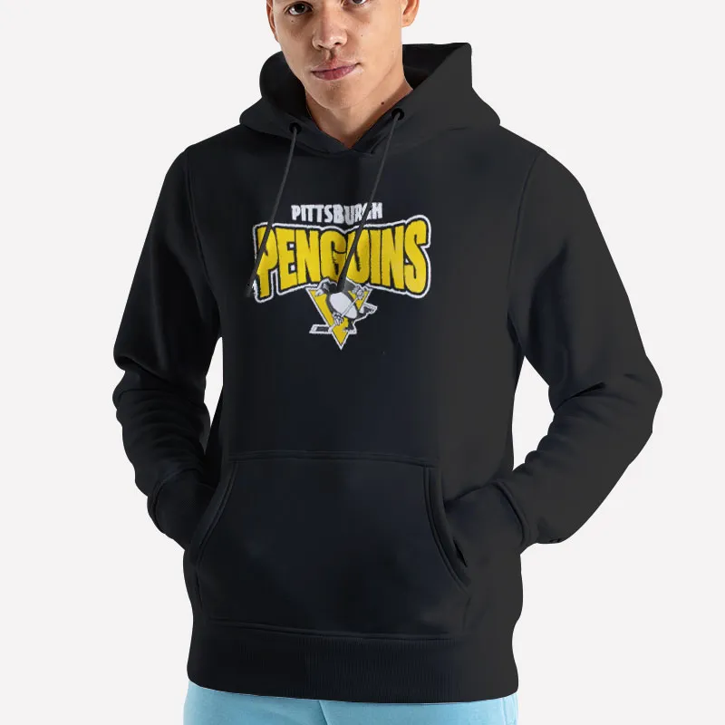 Unisex Hoodie Black Nhl Youth Pittsburgh Penguins Sweatshirt