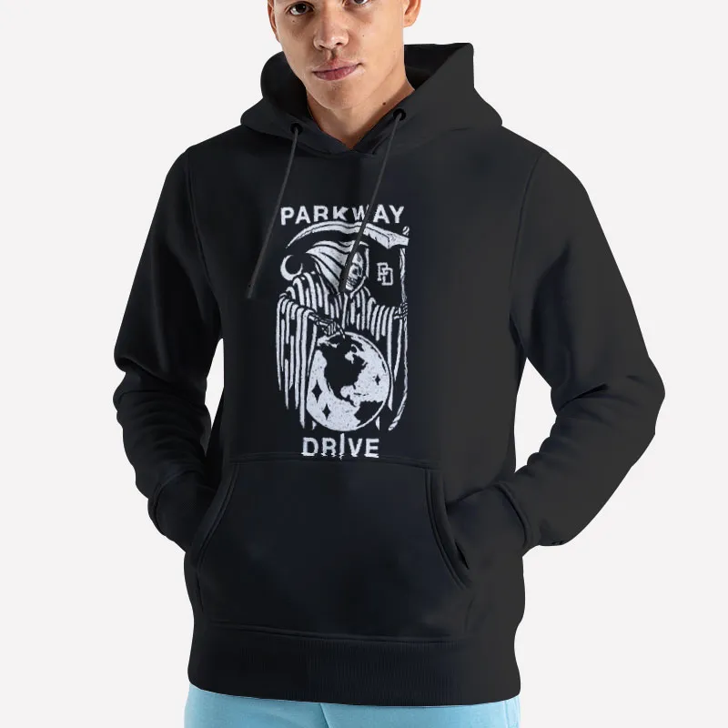 Unisex Hoodie Black Reaper Parkway Drive Shirt