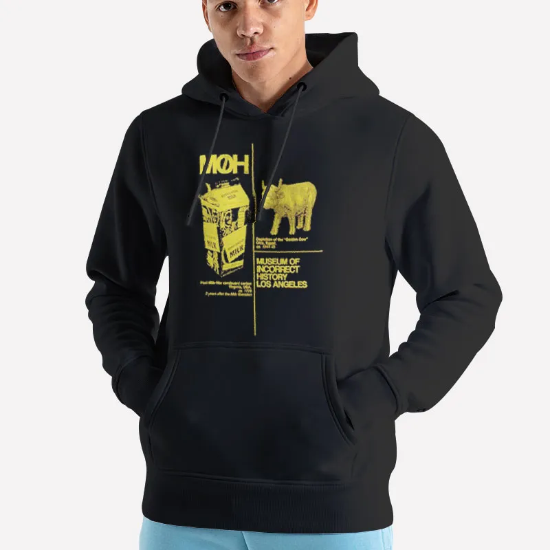 Unisex Hoodie Black Ted Moh Museum Of Incorrect History Shirt