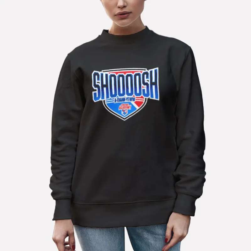 Unisex Sweatshirt Black Alpha Academy Shoooosh Shirt