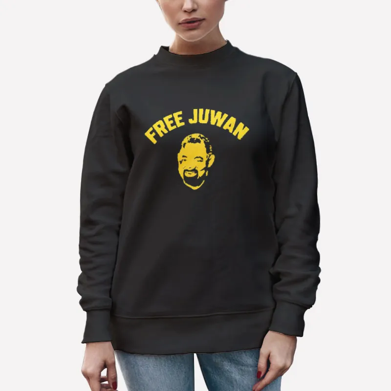 Unisex Sweatshirt Black Awesome Free Juwan Shirt