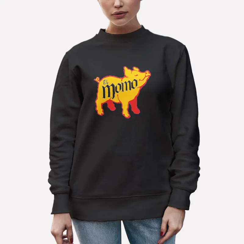 Unisex Sweatshirt Black Boyle Heights Tacos El Momo Shirt