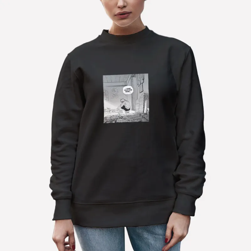 Unisex Sweatshirt Black Denji I Wanna Feel Some Boobs Shirt