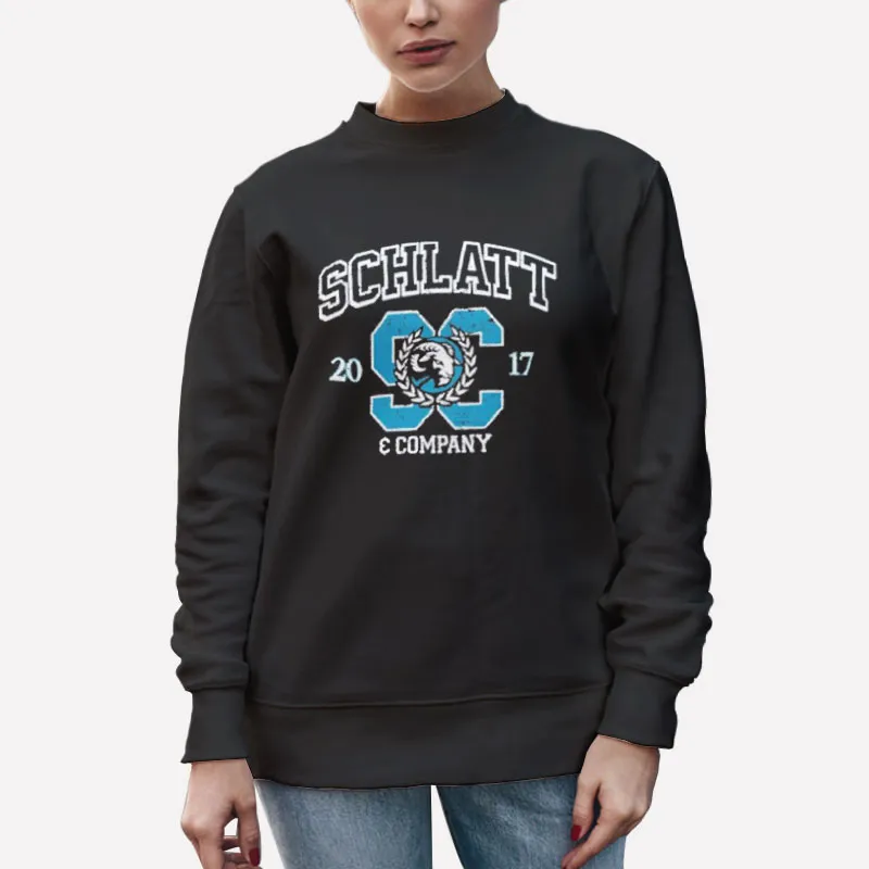 Unisex Sweatshirt Black Jschlatt Merch Collegiate Shirt