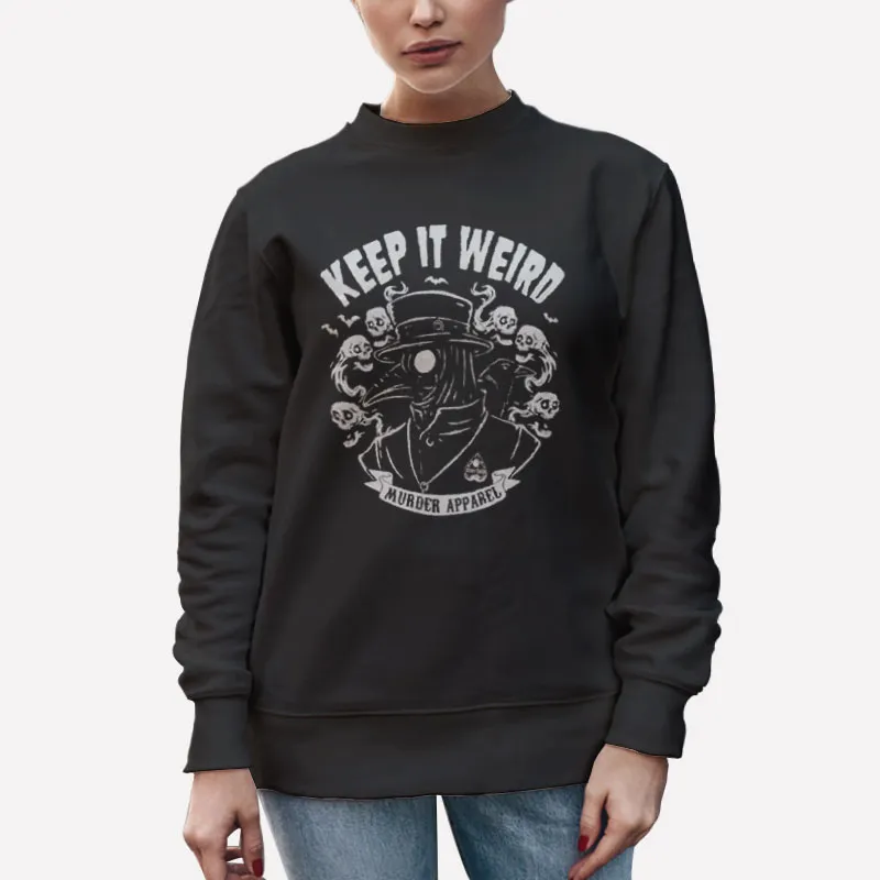 Unisex Sweatshirt Black Morbid Podcast Merchandise True Crime Murder Shirt