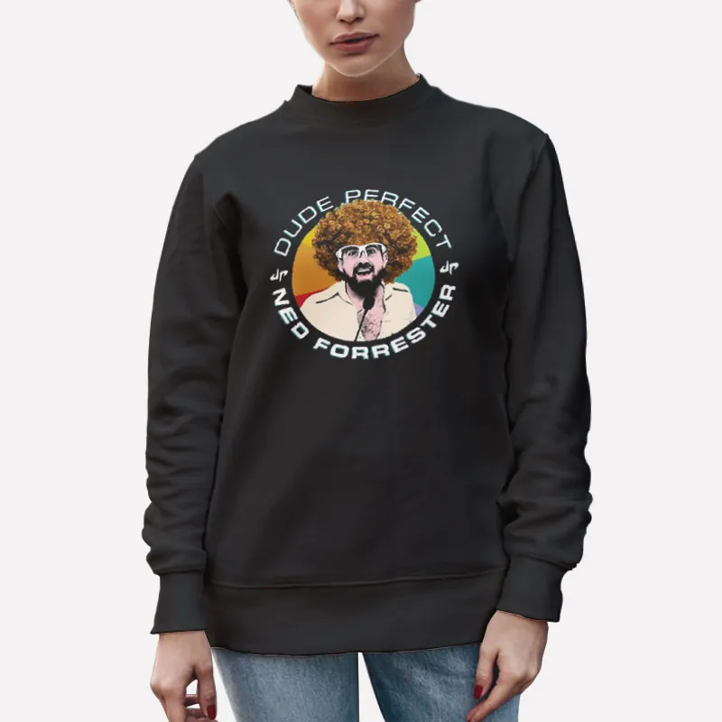 Unisex Sweatshirt Black Ned Forrester Dude Perfect Shirt