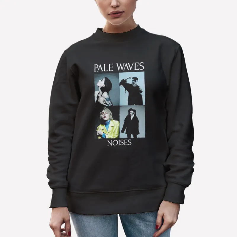 Unisex Sweatshirt Black Pale Waves Merch Noises Shirt