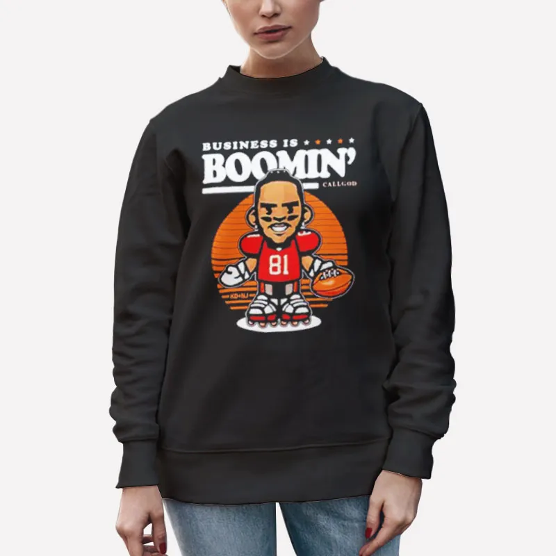 Unisex Sweatshirt Black Retro Antonio Brown Business Is Boomin Shirt