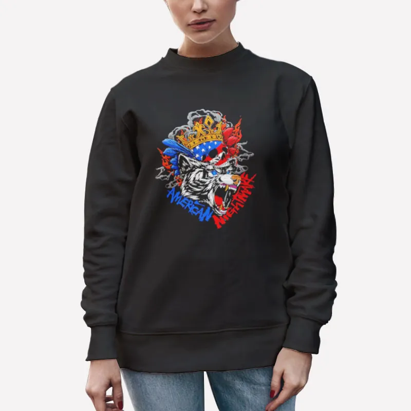 Unisex Sweatshirt Black Retro Cody Rhodes American Nightmare Shirt