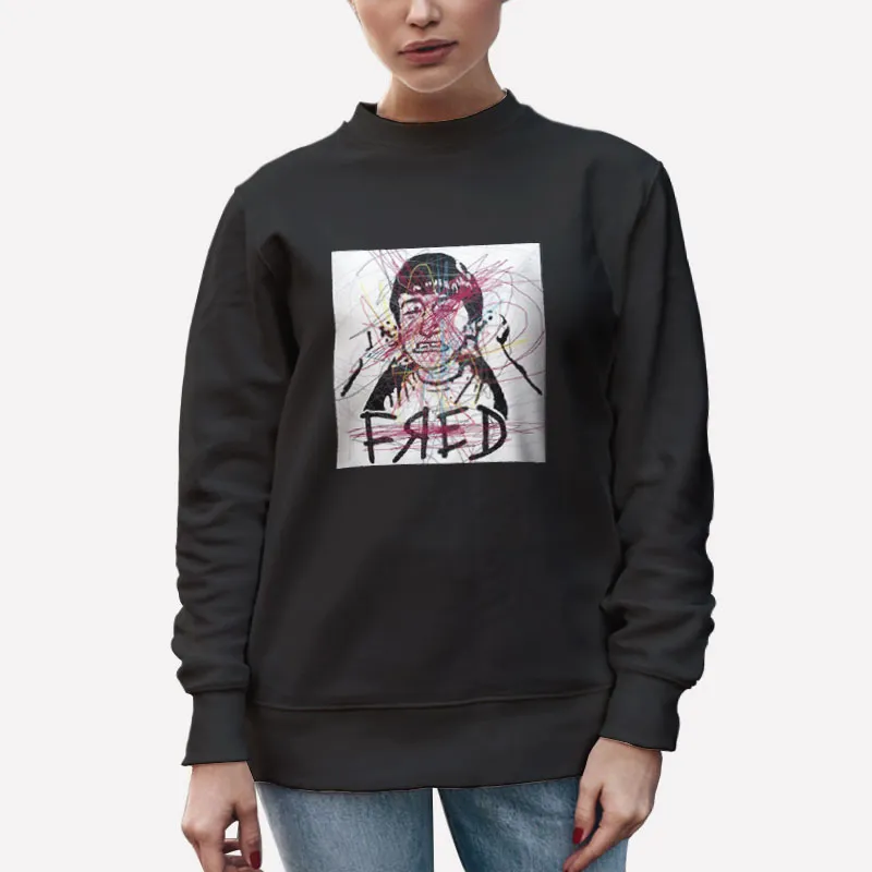 Unisex Sweatshirt Black Retro Fred Figglehorn Shirt