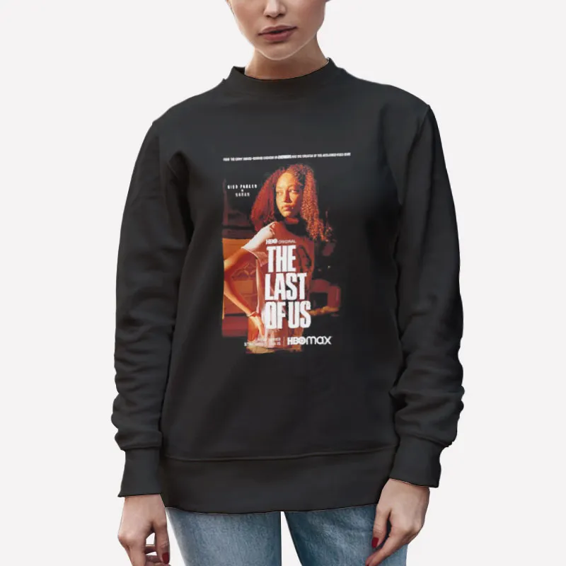 Unisex Sweatshirt Black Sarahs Shirt Last Of Us Nico Parker