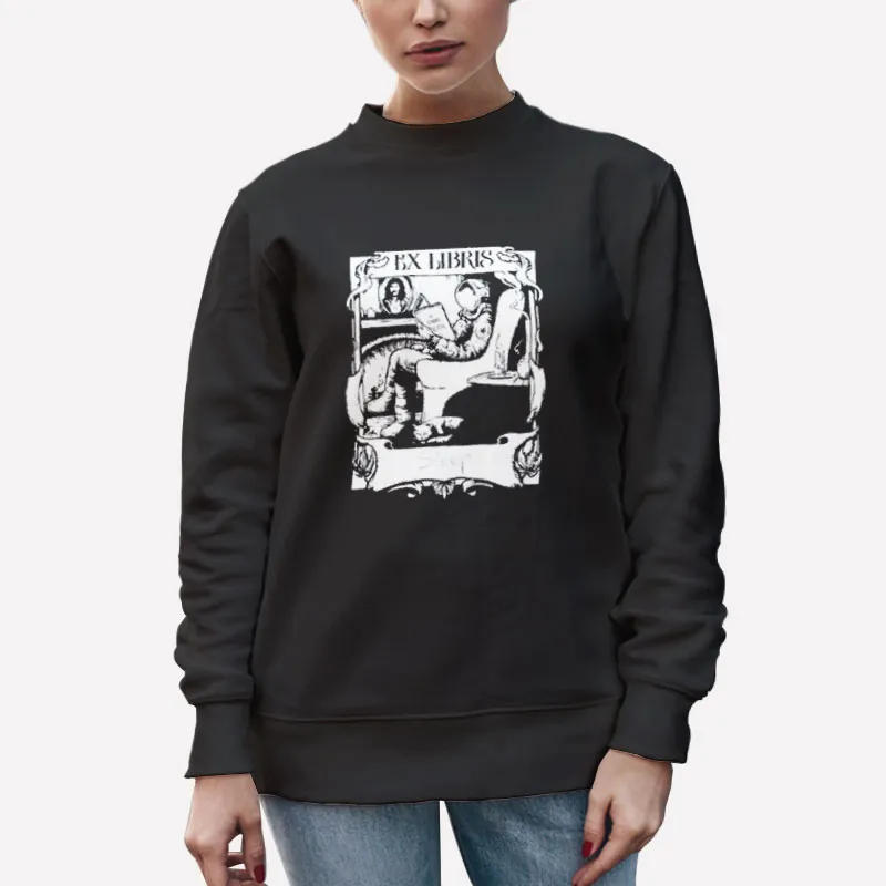 Unisex Sweatshirt Black Sleep Band Merch Ex Libris Shirt