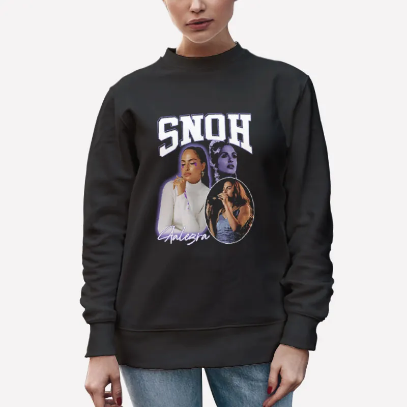 Unisex Sweatshirt Black Snoh Aalegra Merch Rap Shirt