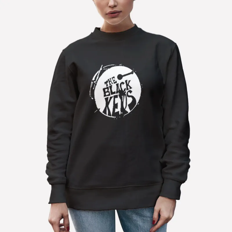 Unisex Sweatshirt Black The Black Keys Merch Shirt