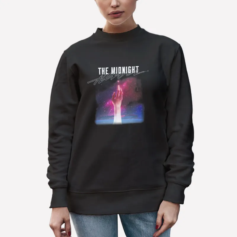 Unisex Sweatshirt Black The Midnight Merch Heroes Shirt
