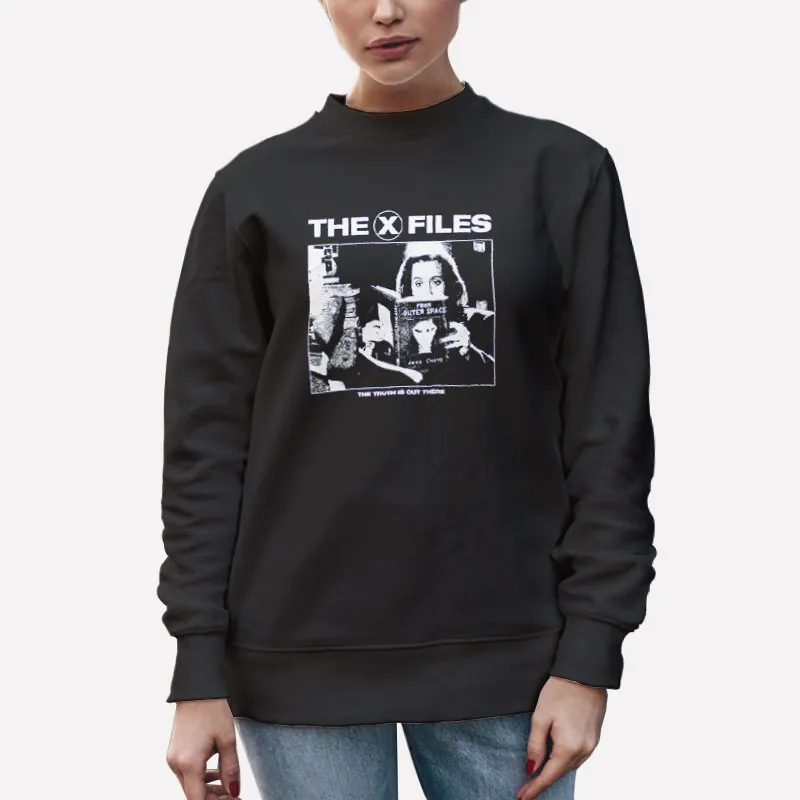 Unisex Sweatshirt Black The Truth Is Out There From Outer Space X Files Shirt