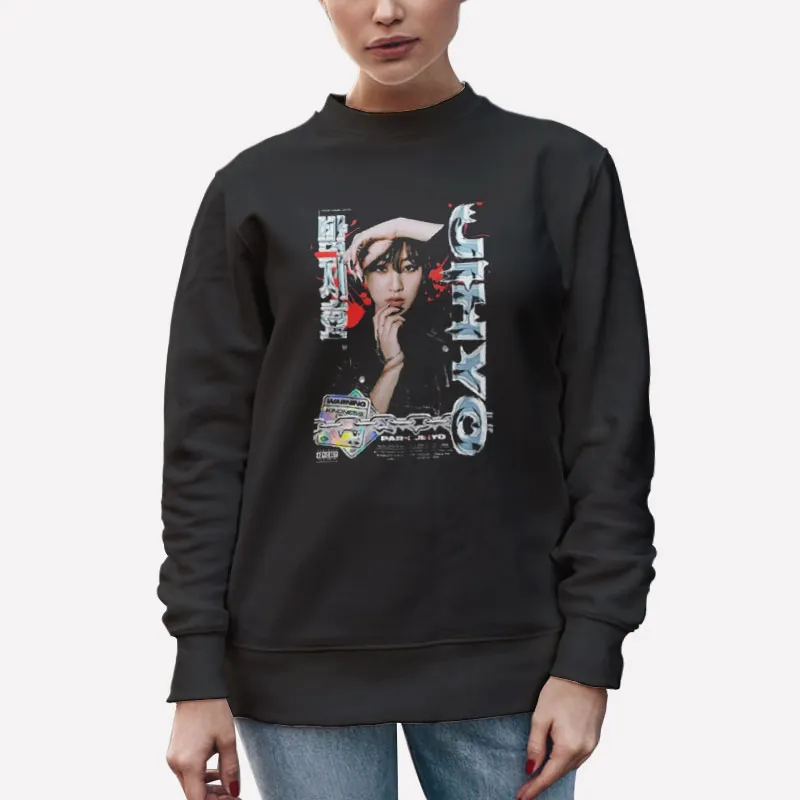 Unisex Sweatshirt Black Twice Girlgroup Member Park Jihyo Shirt