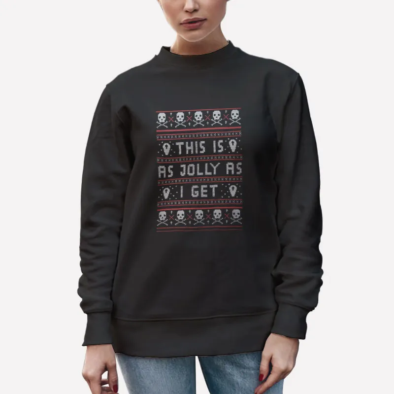 Unisex Sweatshirt Black Ugly Emos Gothic Shirt