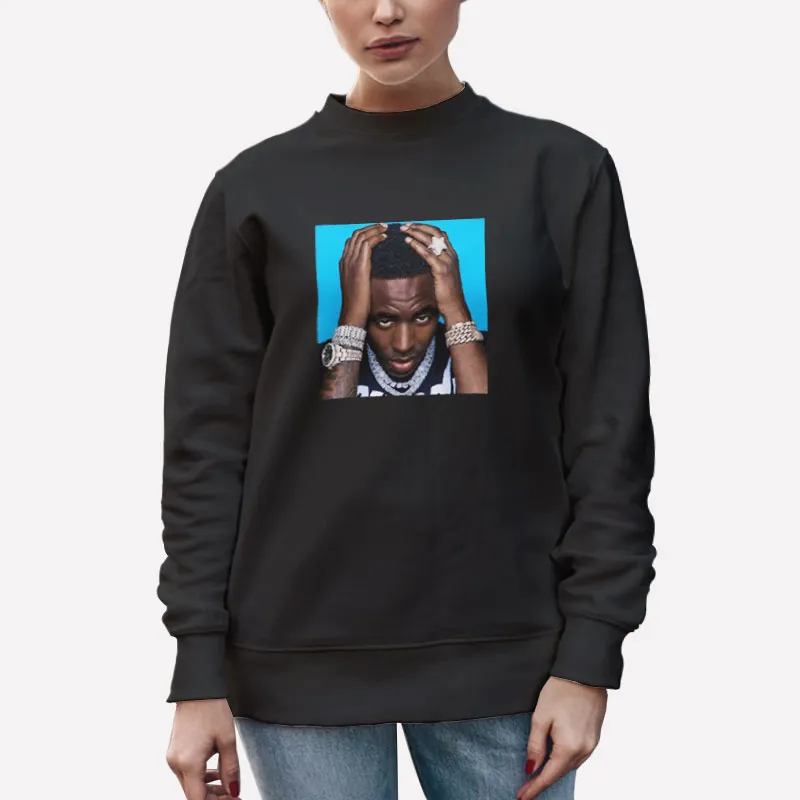 Unisex Sweatshirt Black Young Dolph Clothing Rapper T Shirt