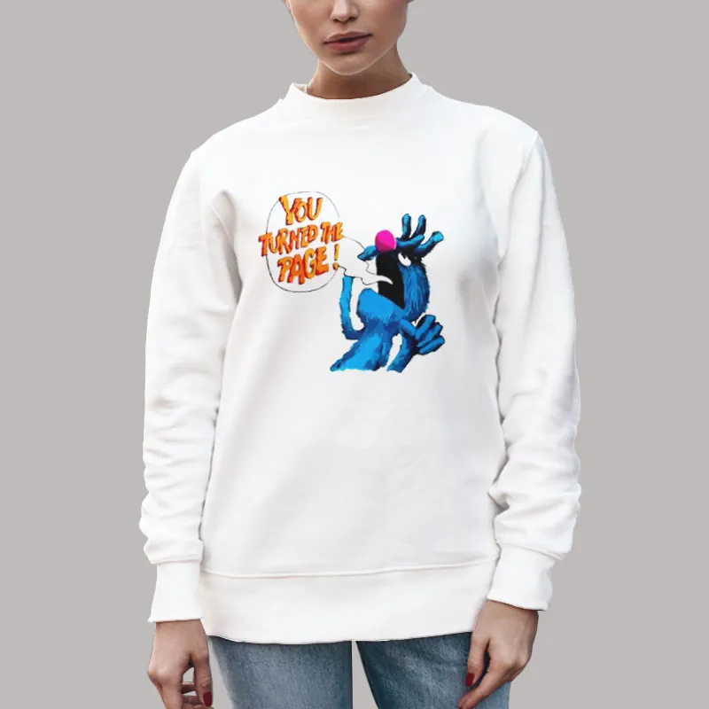 Unisex Sweatshirt White The Monster At The End Of This Book Shirt