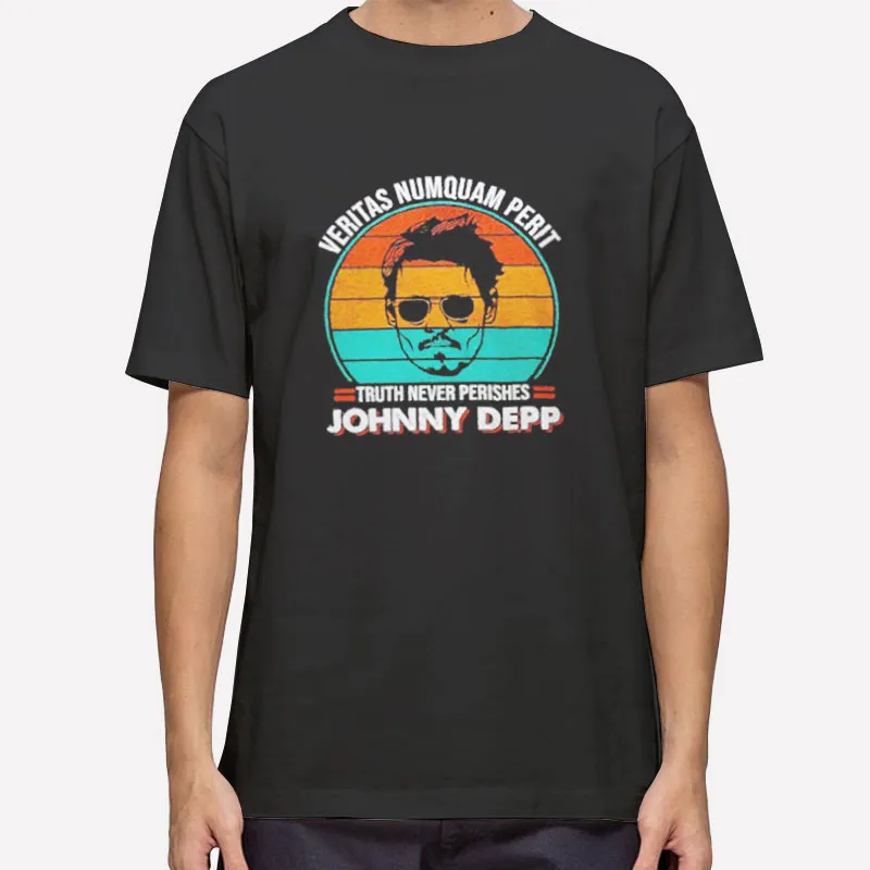 Veritas Numquam Perit Truth Never Perishes Johnny Depp Shirt