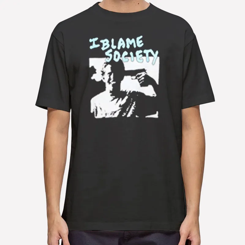 Vintage I Blame Society Shirt