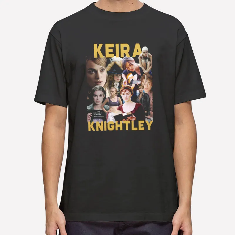 Vintage Inspired Keira Knightley Movies Mashup Shirt