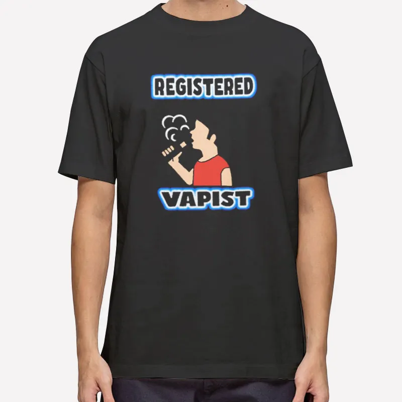 Vintage Inspired Registered Vapist Shirt