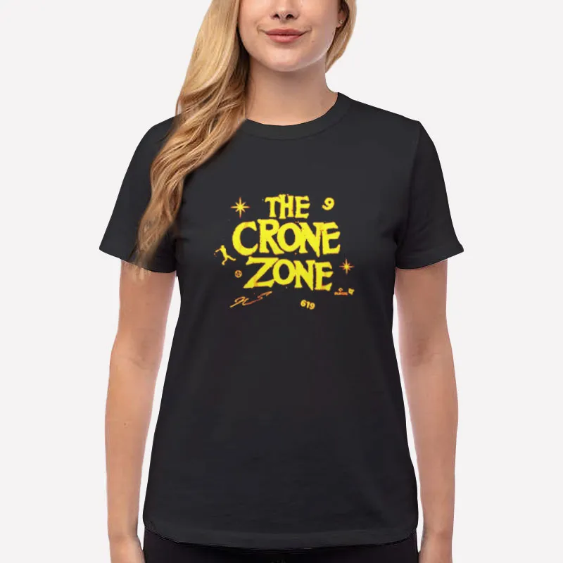 Women T Shirt Black Jake Cronenworth Crone Zone Shirt