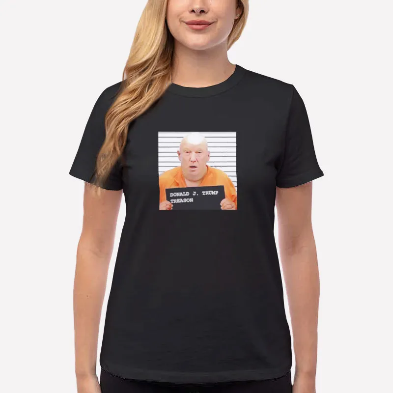 Women T Shirt Black Sundae Divine Donald J Trump Treason Shirt