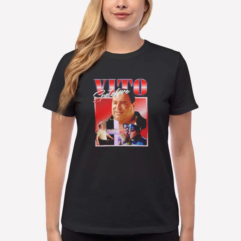 Women T Shirt Black The Sopranos Vito Spatafore Shirt