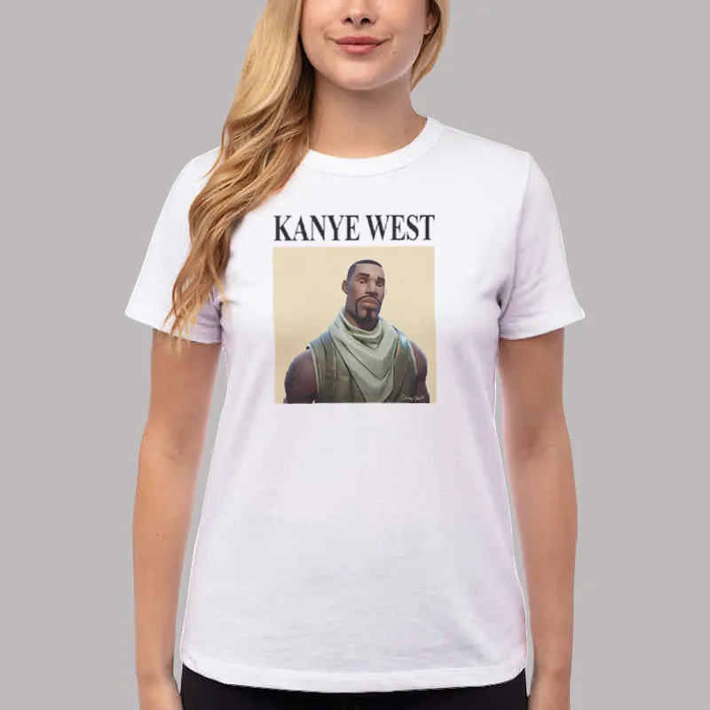 Women T Shirt White Funny West Vintage Kanye Shirt
