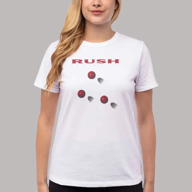 Women T Shirt White Rushbackstage Hold Your Fire Shirt