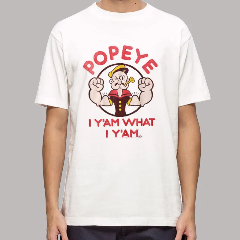 Funny Popeye The Sailorman Yam Shirt