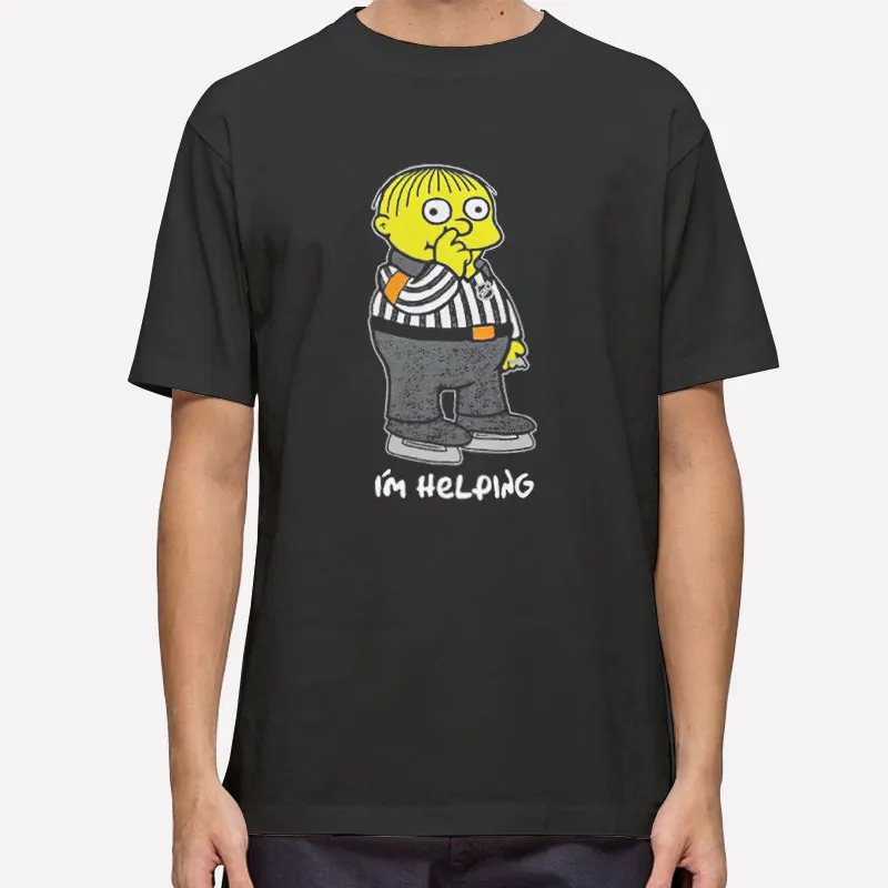 Im Helping Wiggum Simpsons Shirt
